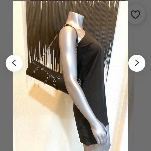 100% Authentic Vintage Christian Dior patent leather shoulder or clutch bag. - Picture 7 of 10